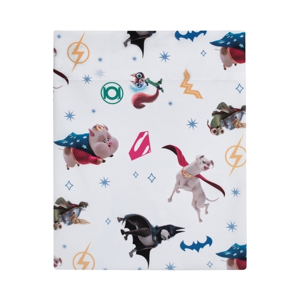 Warner Bros. DC Super Pets 4-Piece Toddler Bedding Set - Picture 7 of 9